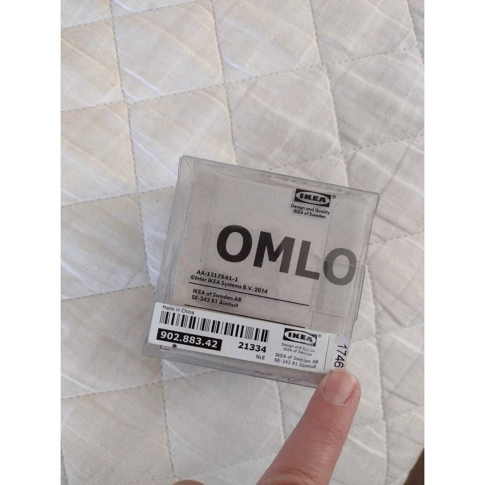 NEW IKEA OMLOPP 902.883.42 LED Spotlight  White Bezel, Warm White